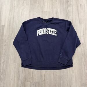 Under Armour Penn State Nittany Lions All Day Crew Sweatshirt Womens XL Blue PSU